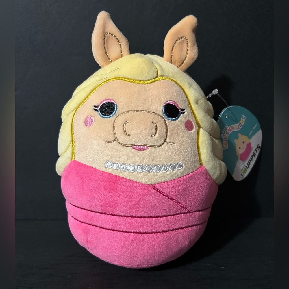 Squishmallows Miss Piggy Disney Jim Henson The Muppets 8" Inch Plush 2024